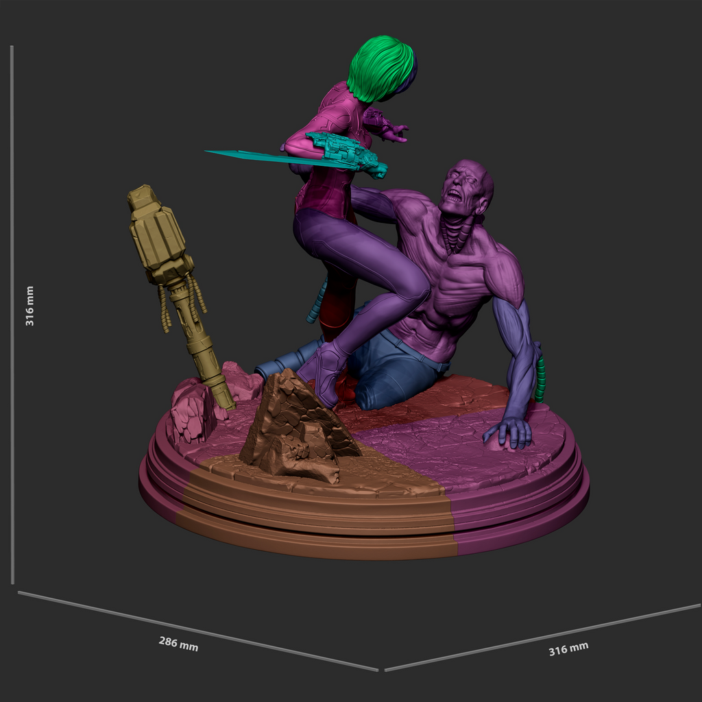 Starlight Requiem - Maximum Detailed 16K Resin Statue