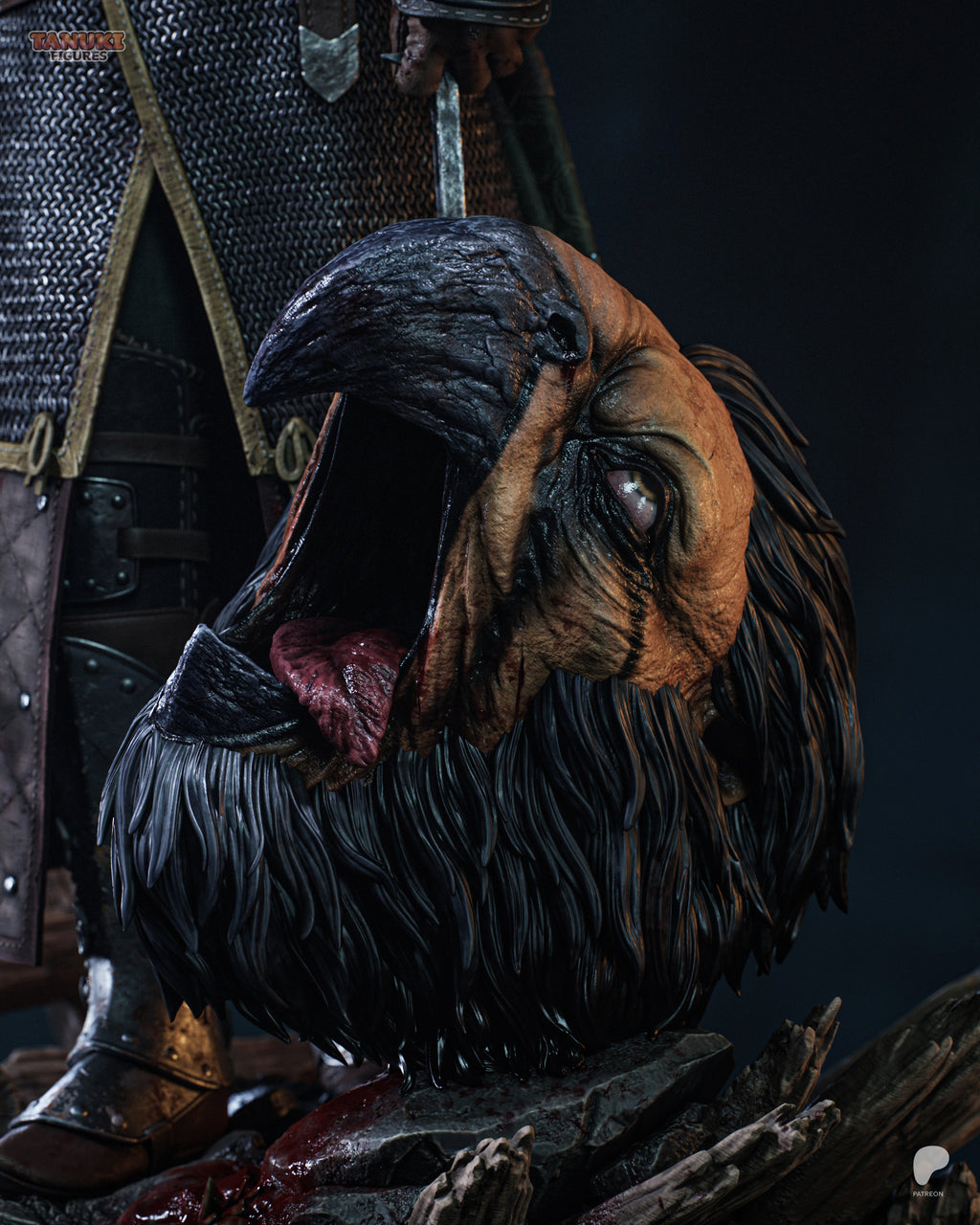 Monster Slayer - Maximum Detailed 16K Resin Statue