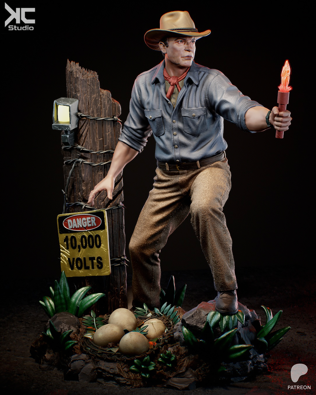 Echoes Of The Ancients - Maximum Detailed 16K Resin Statue