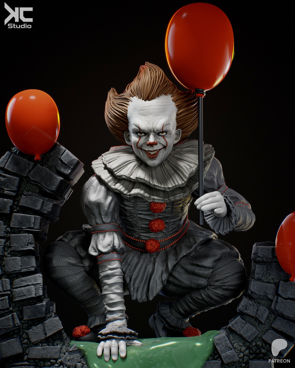 We All Float - Maximum Detailed 16K Resin Statue