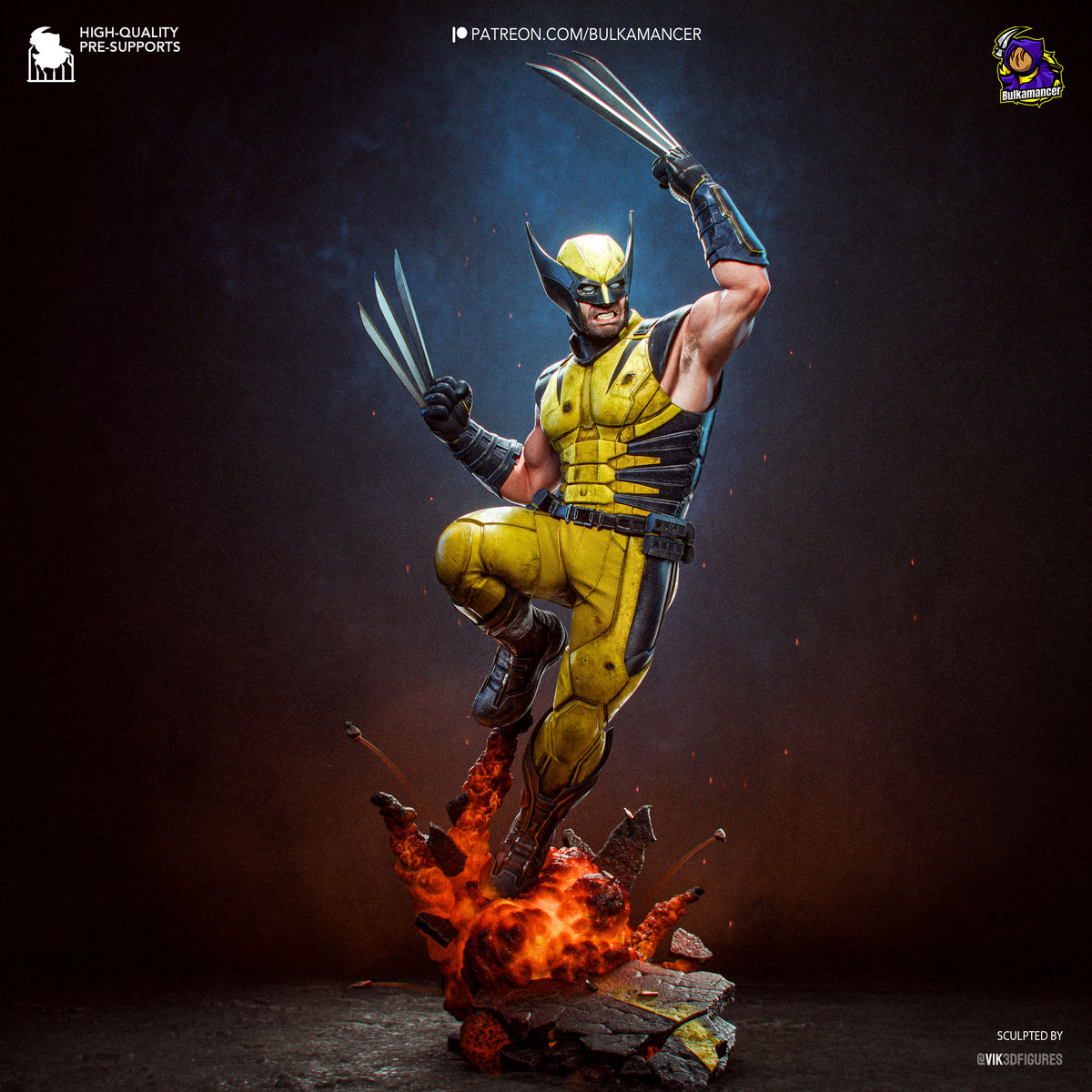 The Feral Weapon - Maximum Detailed 16K Resin Statue