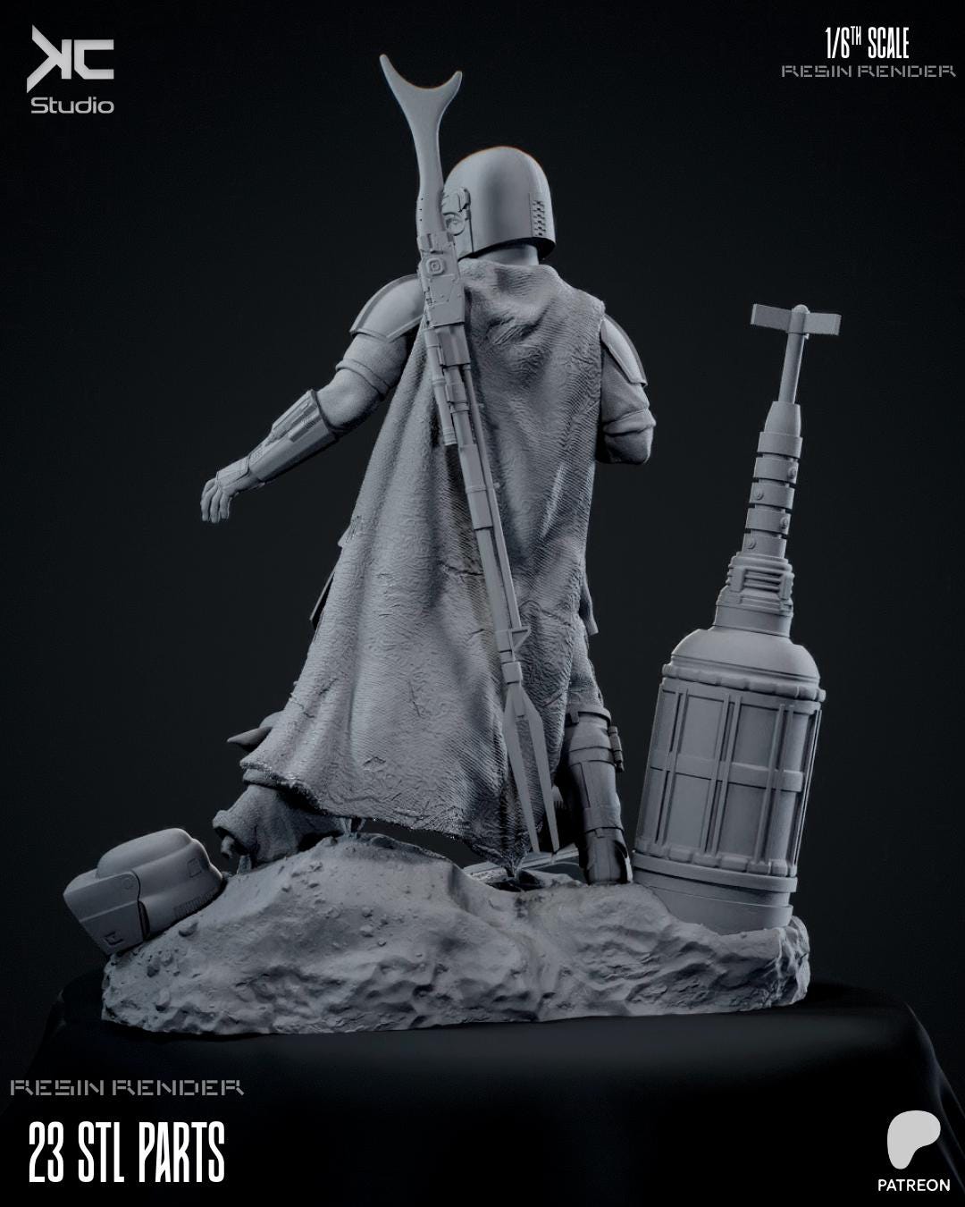 Son Of The Creed - Maximum Detailed 16K Resin Statue