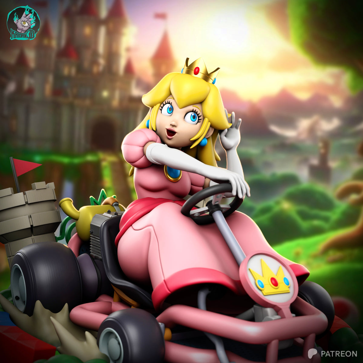 The Blossom Princess - Maximum Detailed 16K Resin Statue