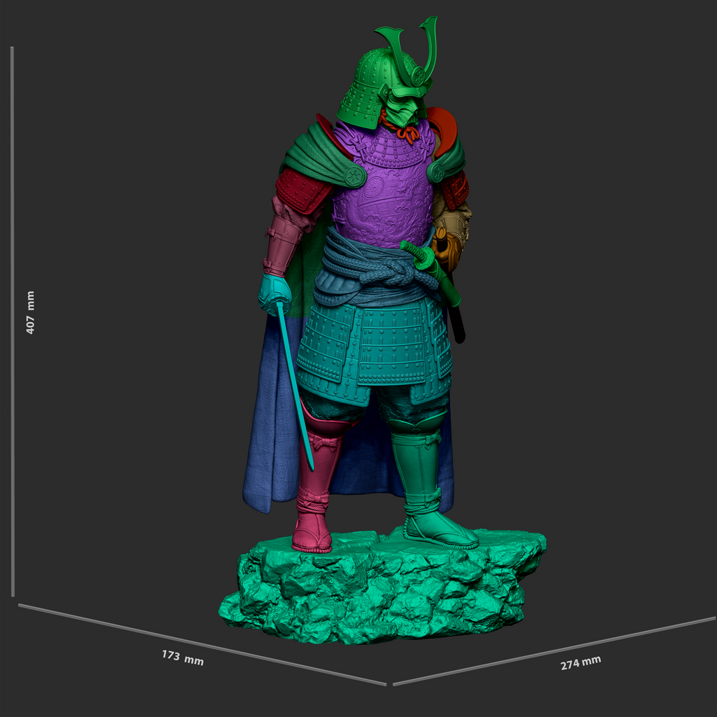 The Dark Daimyo - Maximum Detailed 16K Resin Statue