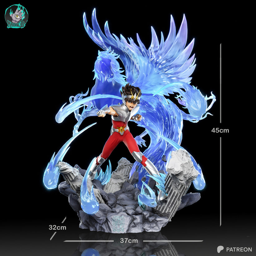 Pegasus Ascendant - Maximum Detailed 16K Resin Statue