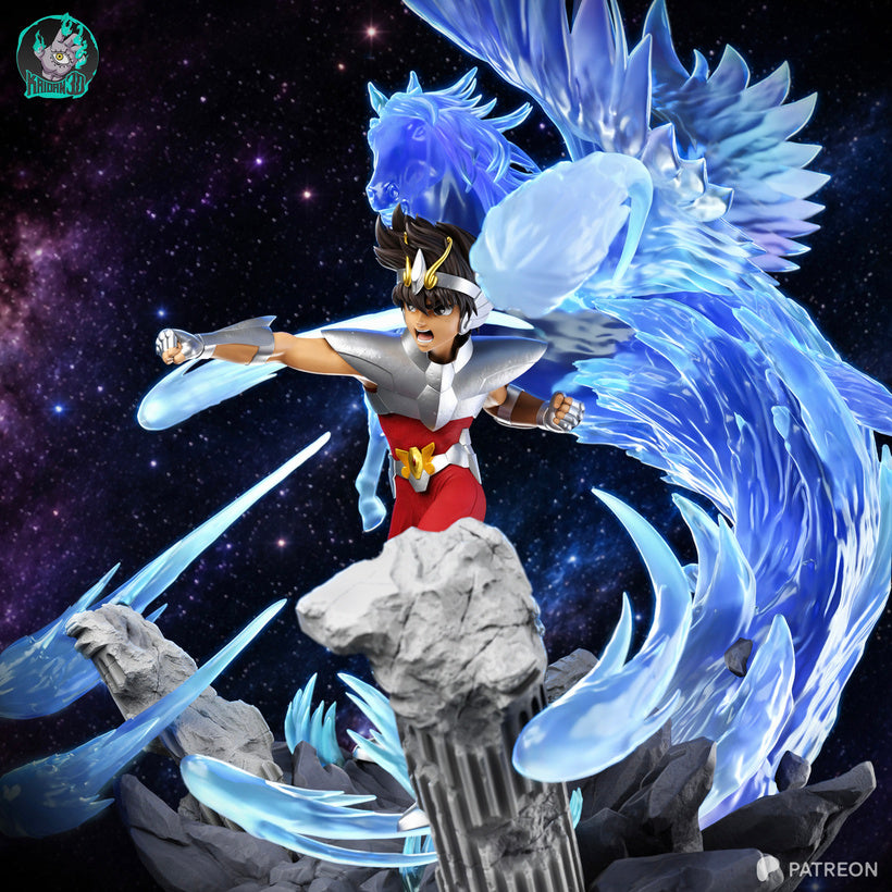 Pegasus Ascendant - Maximum Detailed 16K Resin Statue