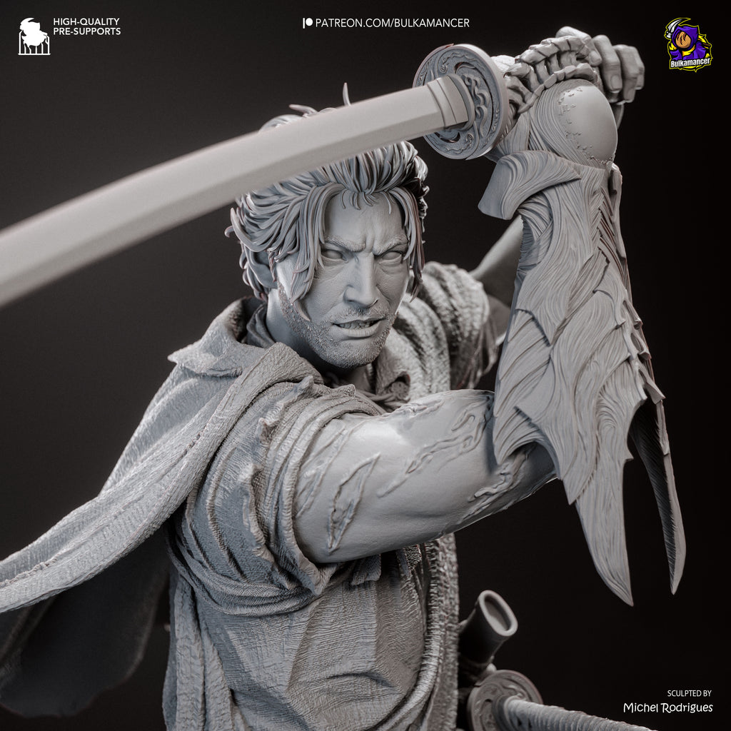 Blade Of The Oni - Maximum Detailed 16K Resin Statue