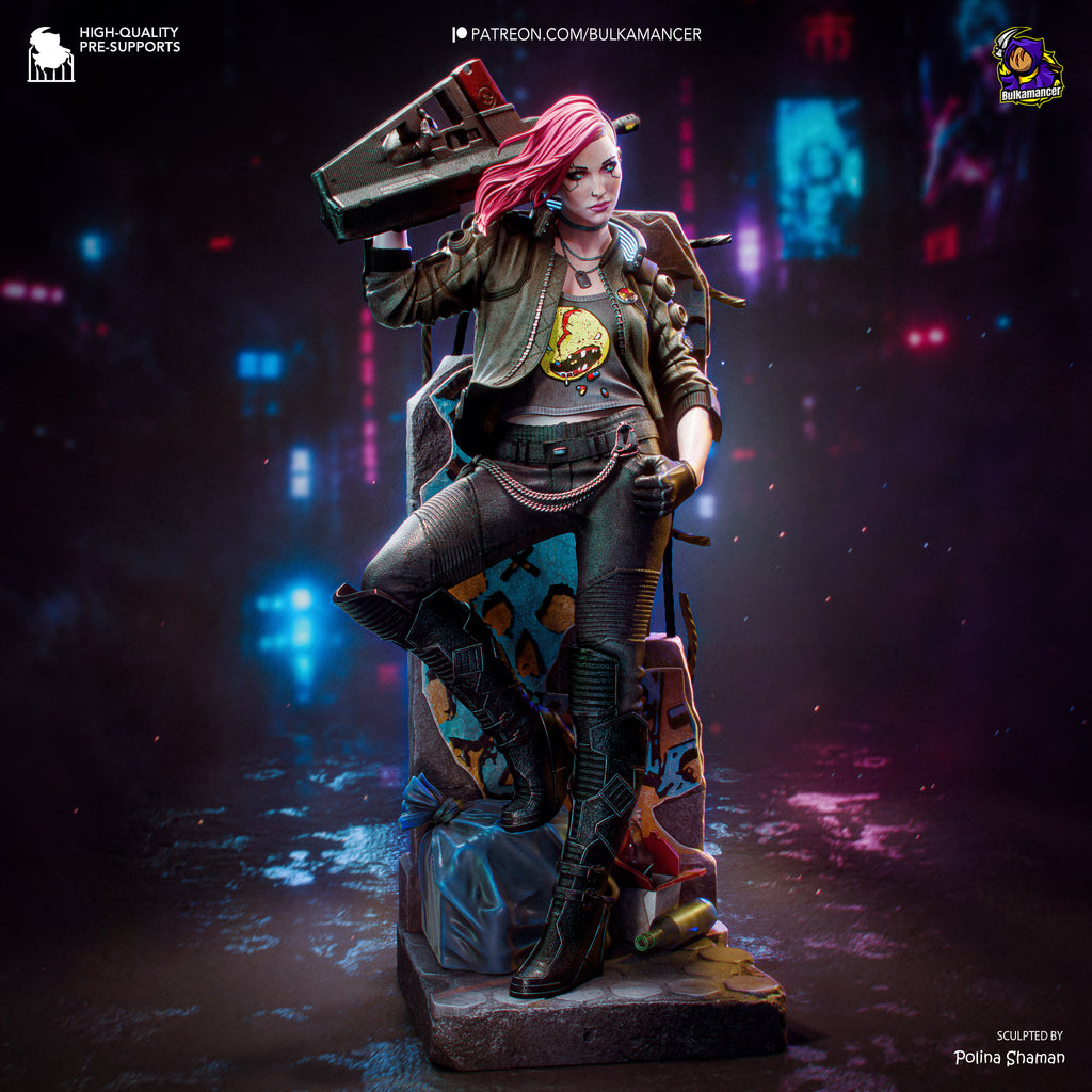 Neon Outlaw - Maximum Detailed 16K Resin Statue