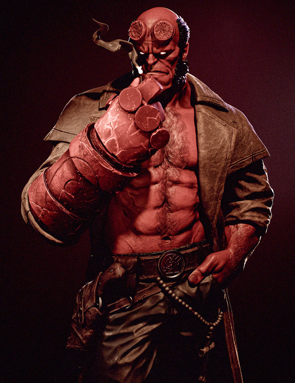 Doom’s Right Hand - Maximum Detailed 16K Resin Statue