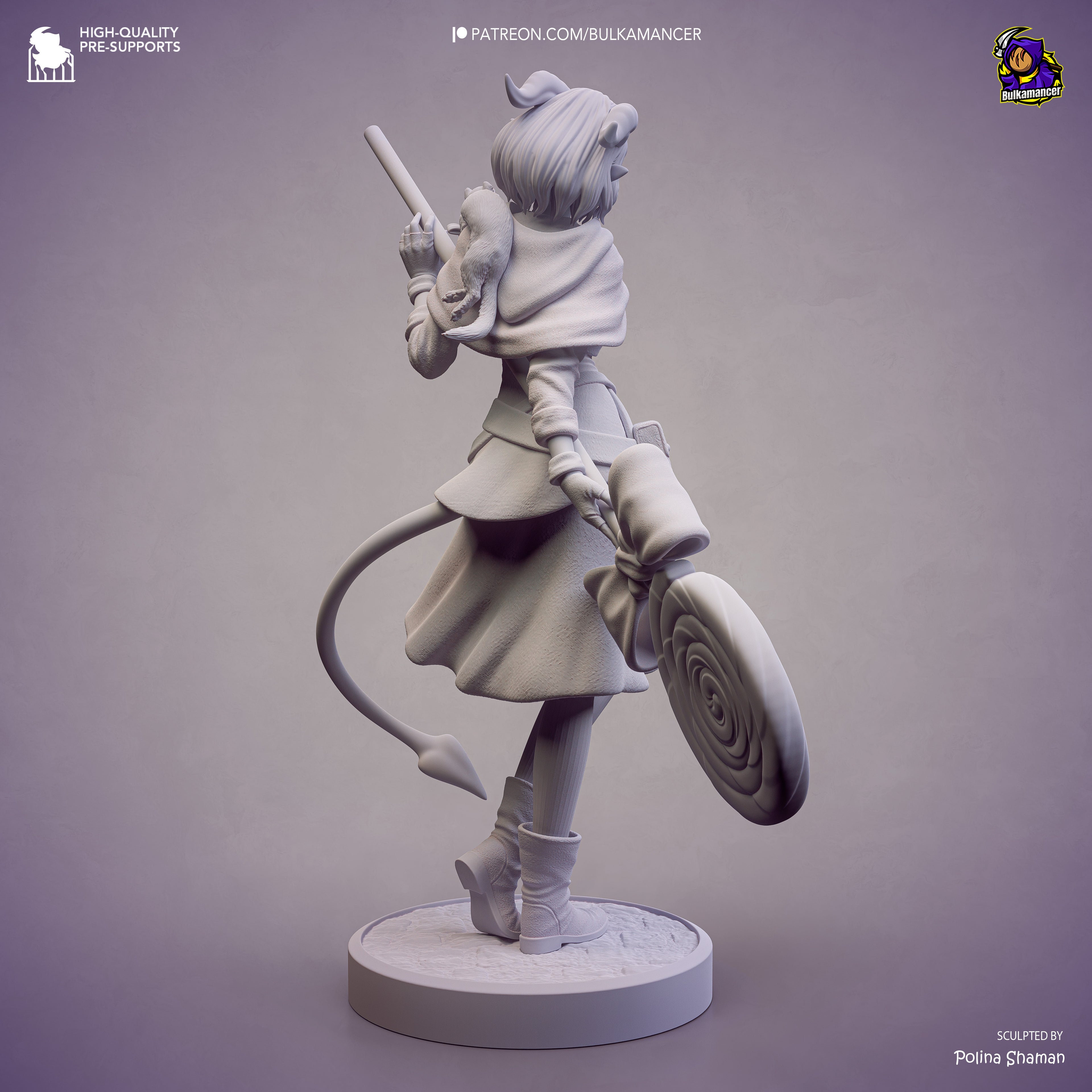 Violet Trickster - Maximum Detailed 16K Resin Statue