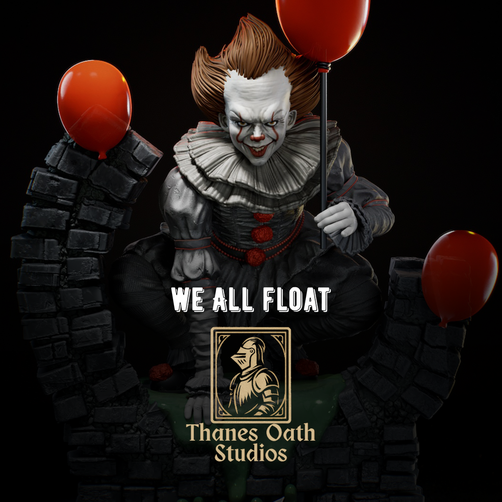 We All Float - Maximum Detailed 16K Resin Statue