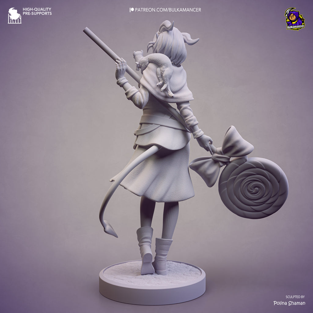 Violet Trickster - Maximum Detailed 16K Resin Statue