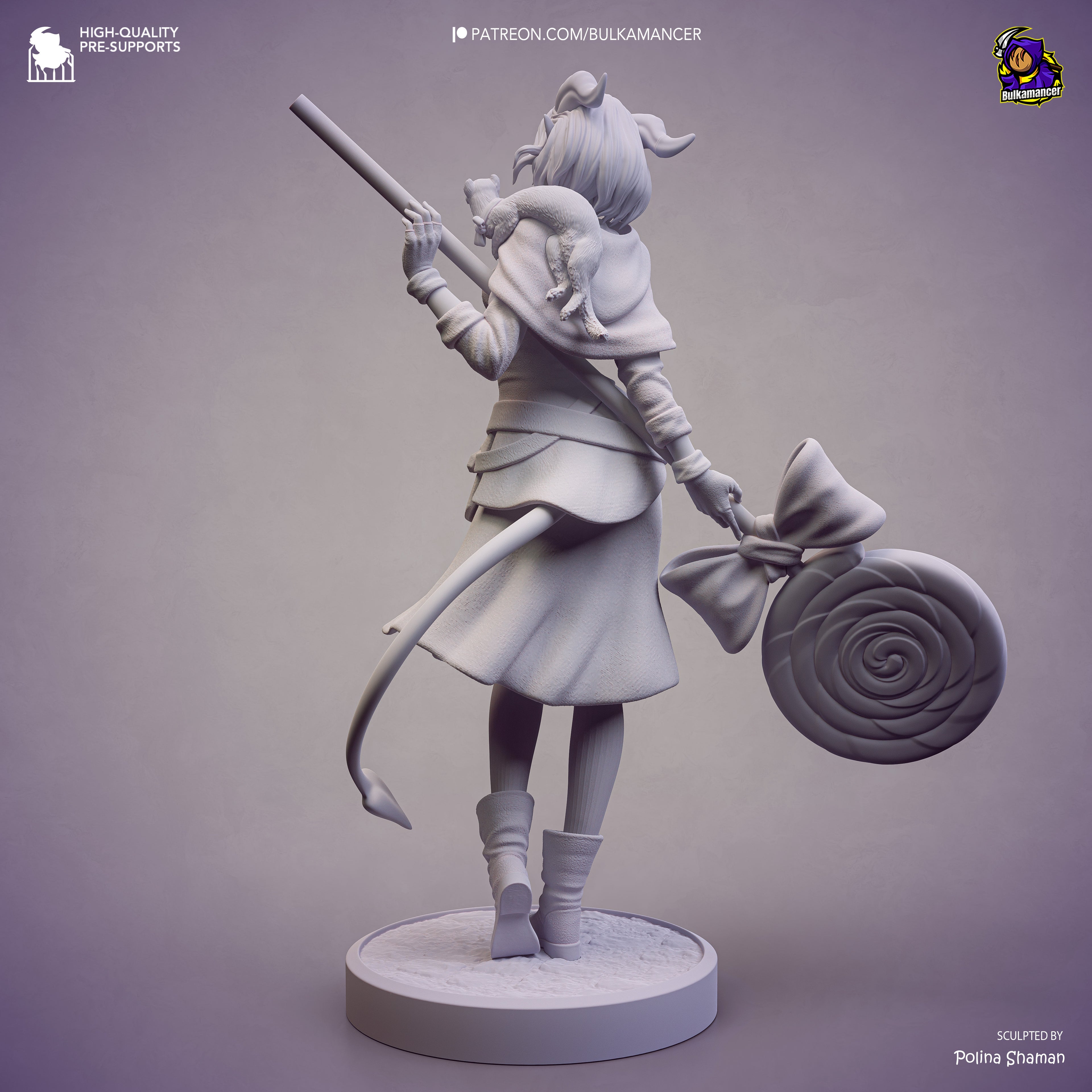 Violet Trickster - Maximum Detailed 16K Resin Statue