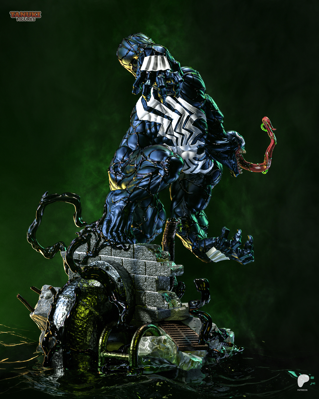 Black Maw - Maximum Detailed 16K Resin Statue