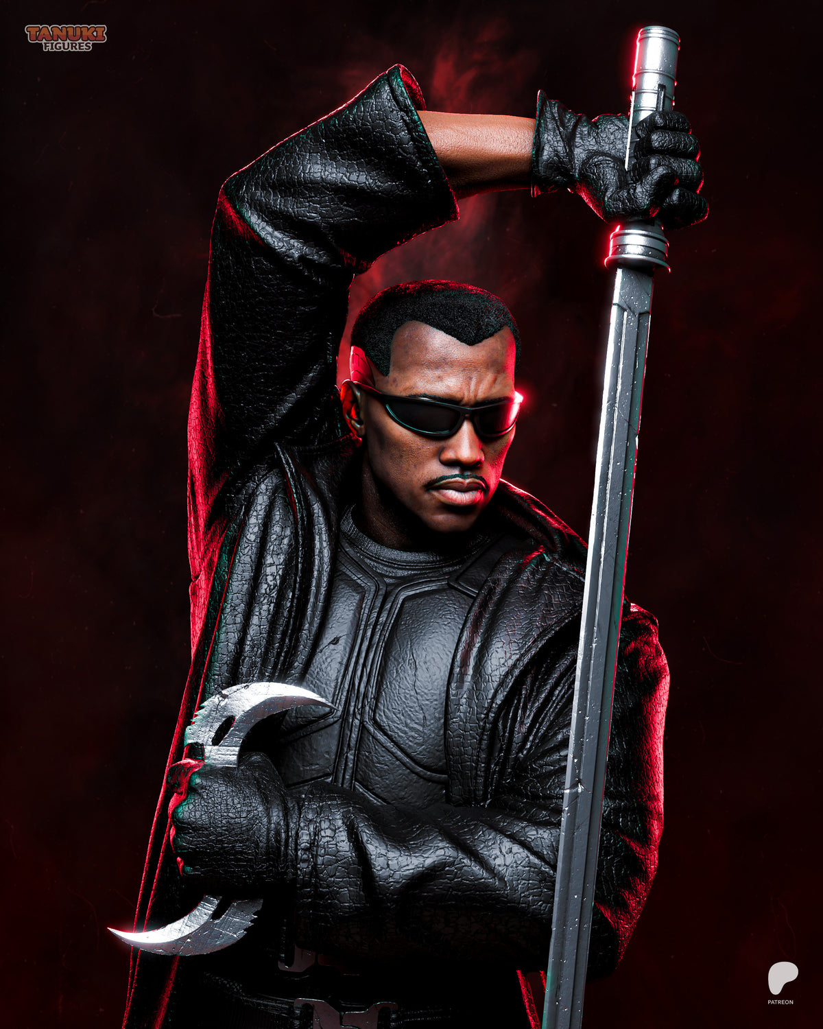 Blood & Silver - Maximum Detailed 16K Resin Statue