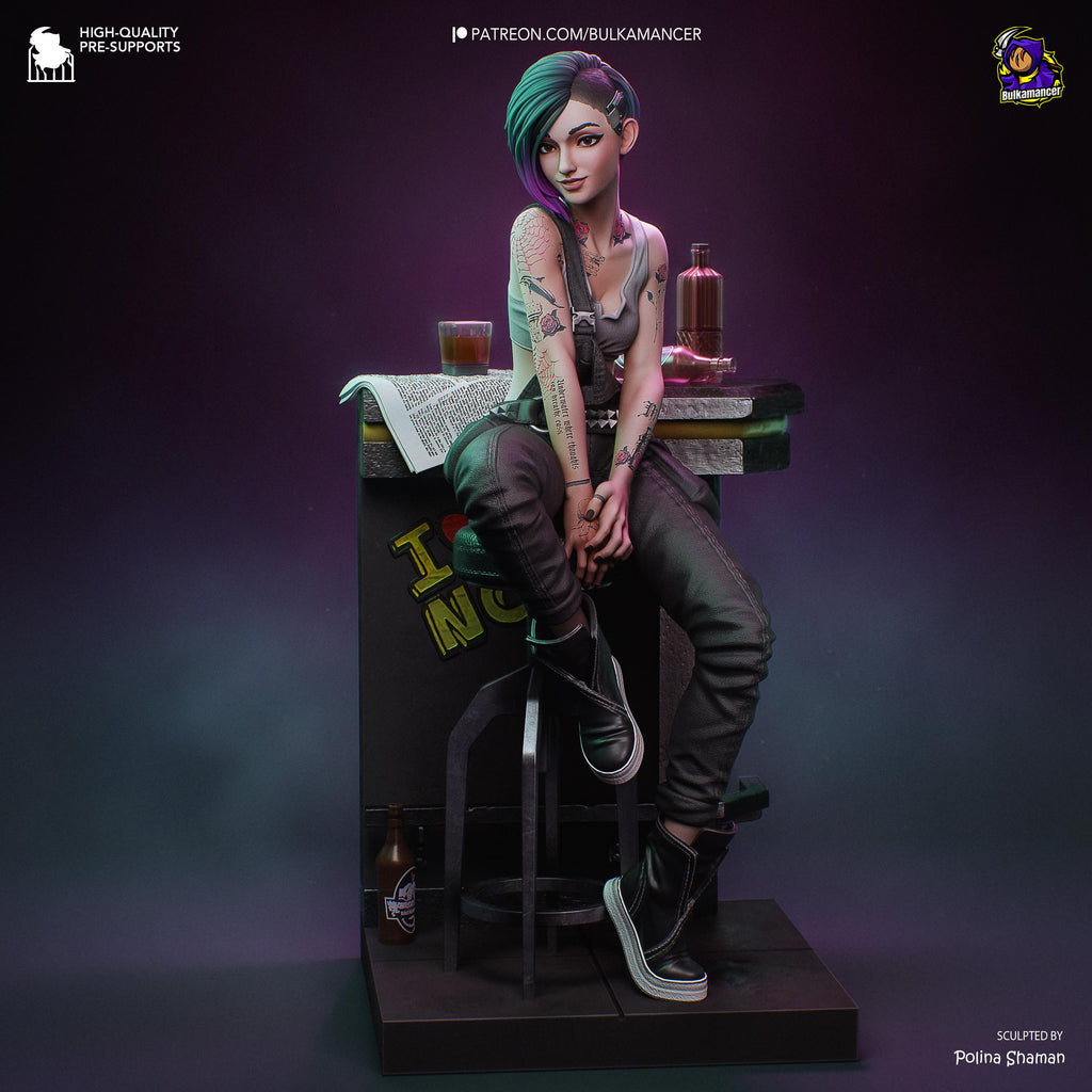The Mox Siren - Maximum Detailed 16K Resin Statue