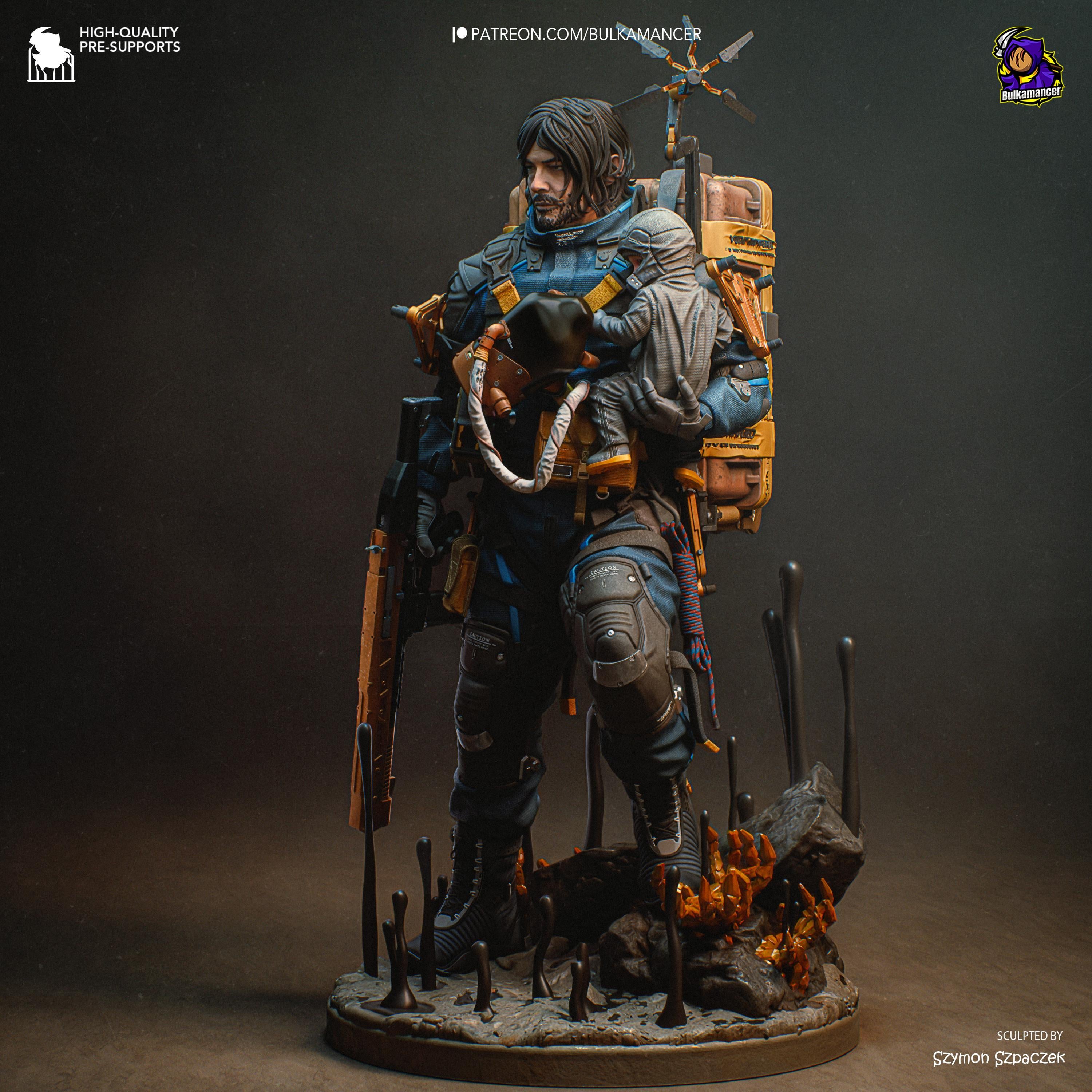 The Courier - Maximum Detailed 16K Resin Statue