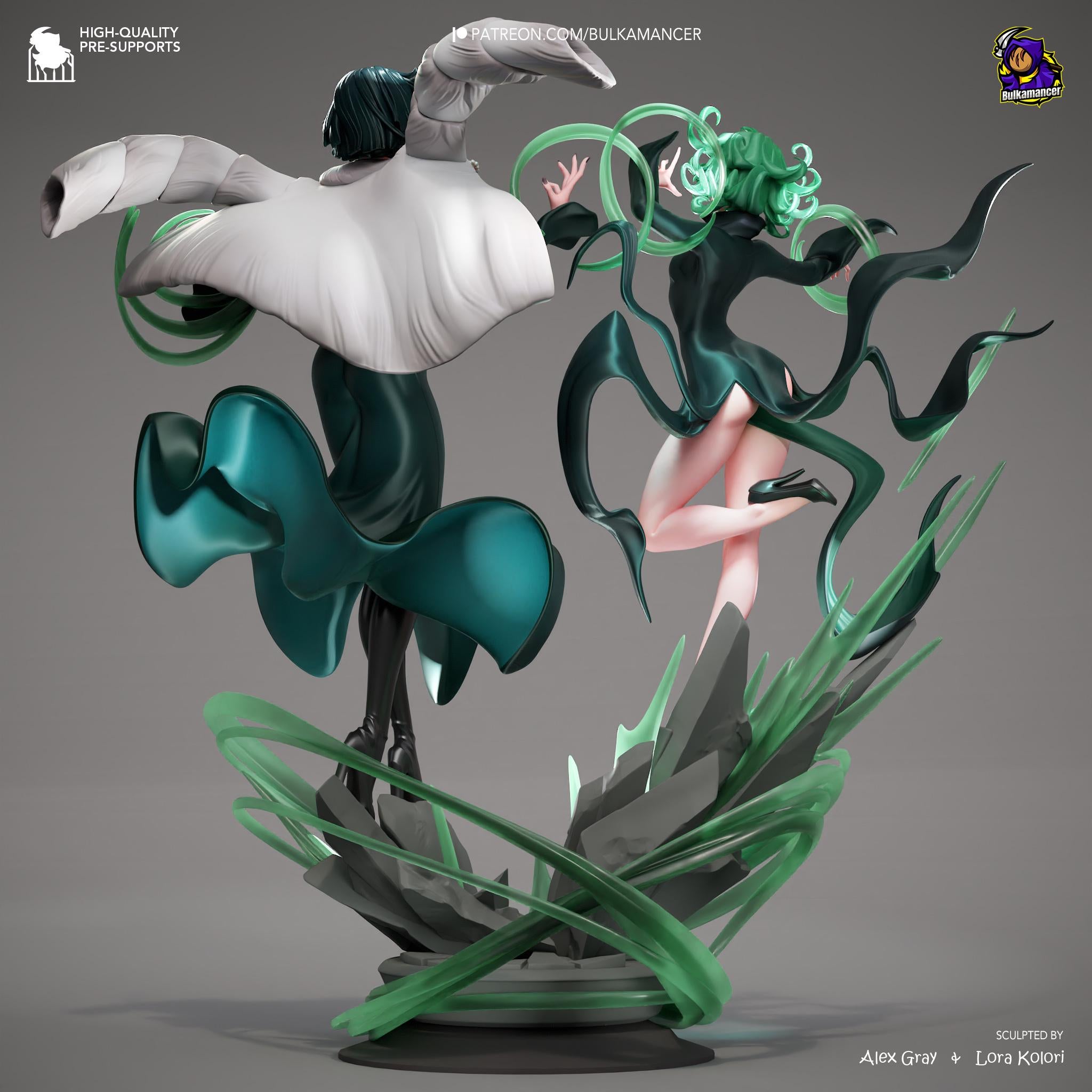 The Calm & The Cataclysm - Maximum Detailed 16K Resin Statue