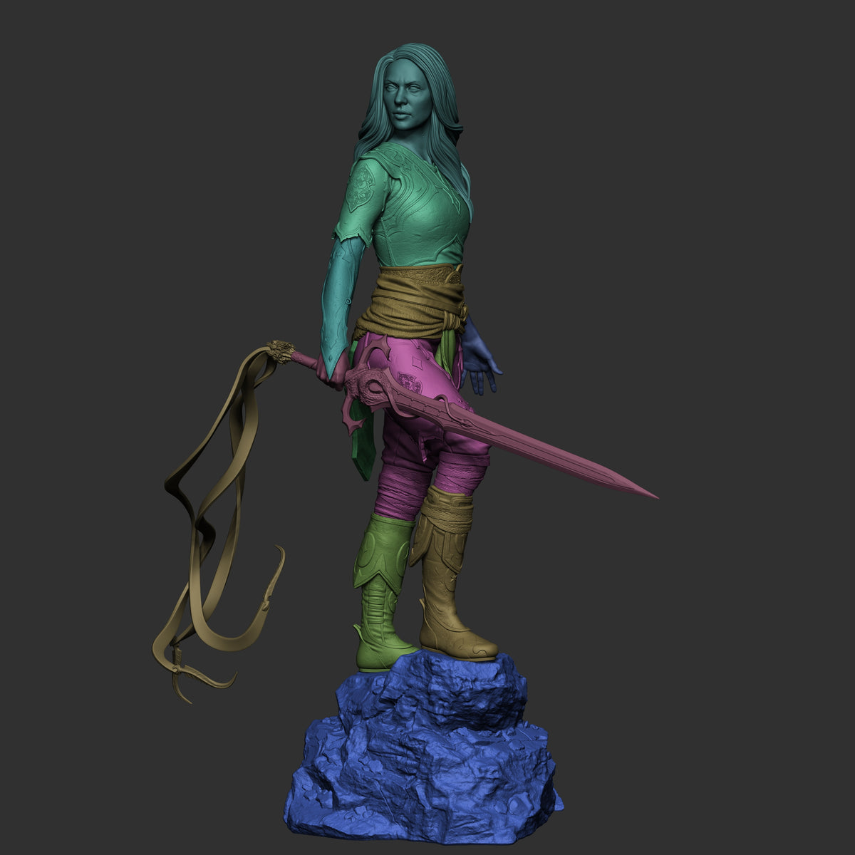 Tamer Of Gods - Maximum Detailed 16K Resin Statue