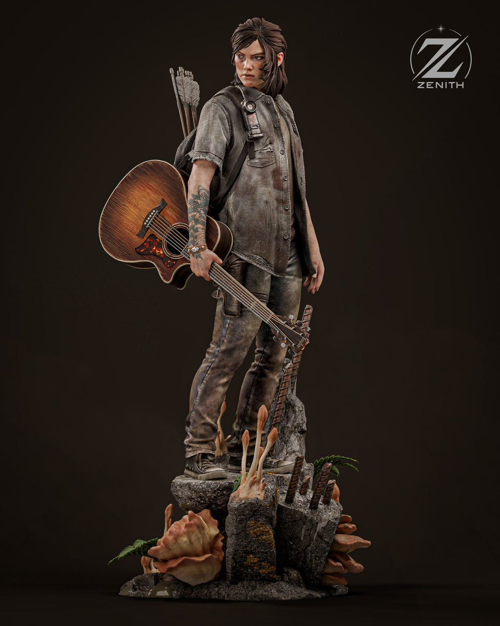 Survivor’s Song - Maximum Detailed 16K Resin Statue