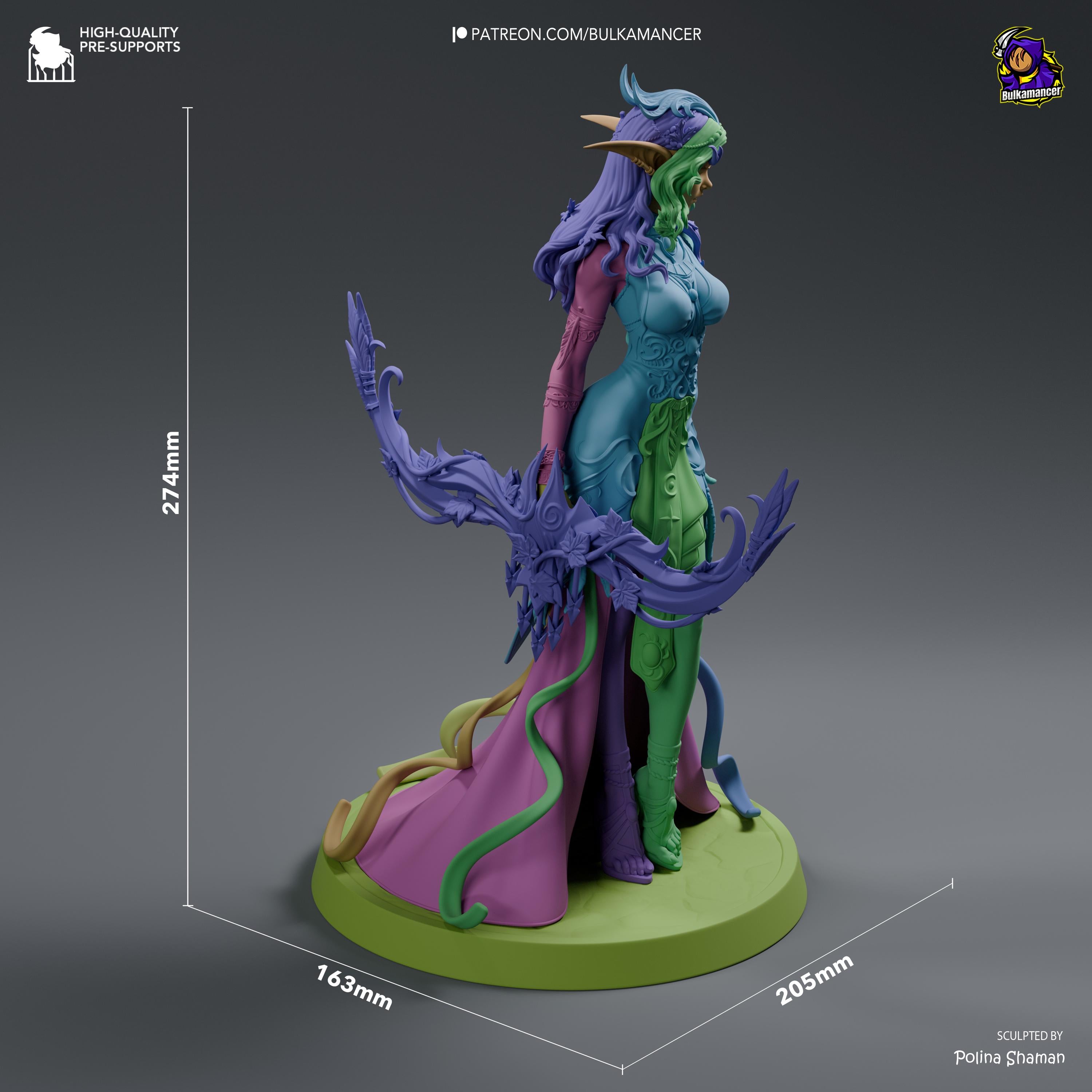 Wind Whisper - Maximum Detailed 16K Resin Statue