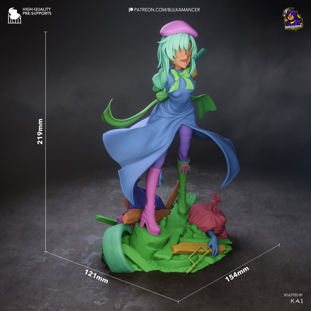 The Unravelled Smile - Maximum Detailed 16K Resin Statue