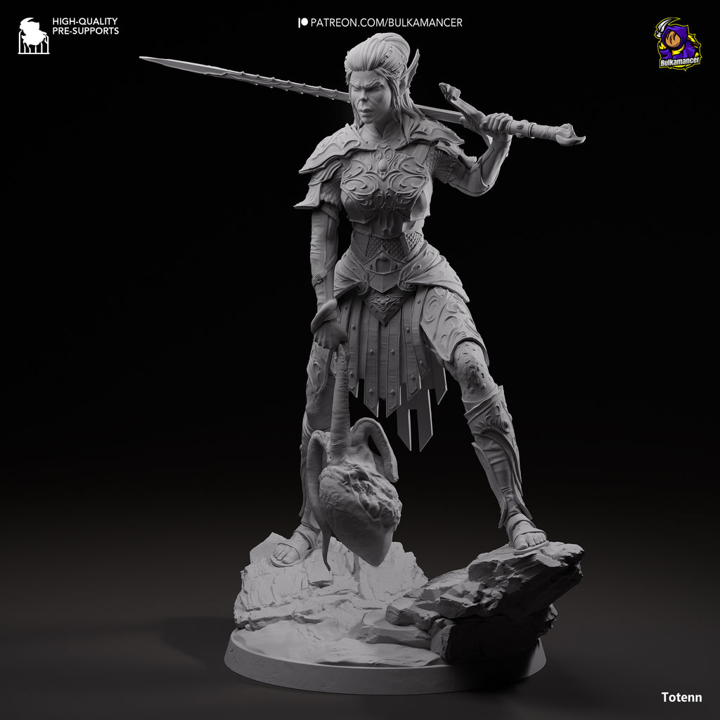 The Astral Vanguard - Maximum Detailed 16K Resin Statue