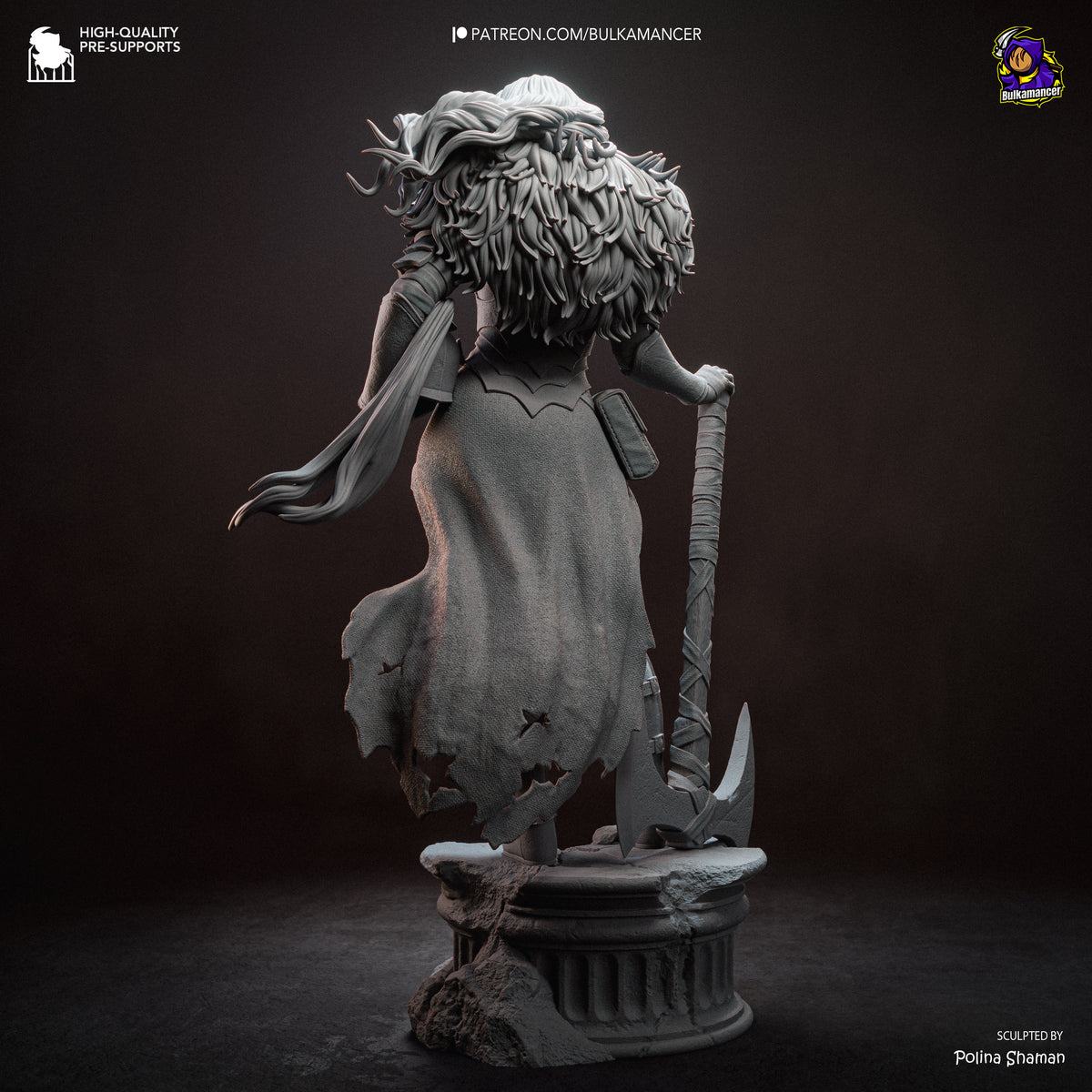 Warborn - Maximum Detailed 16K Resin Statue