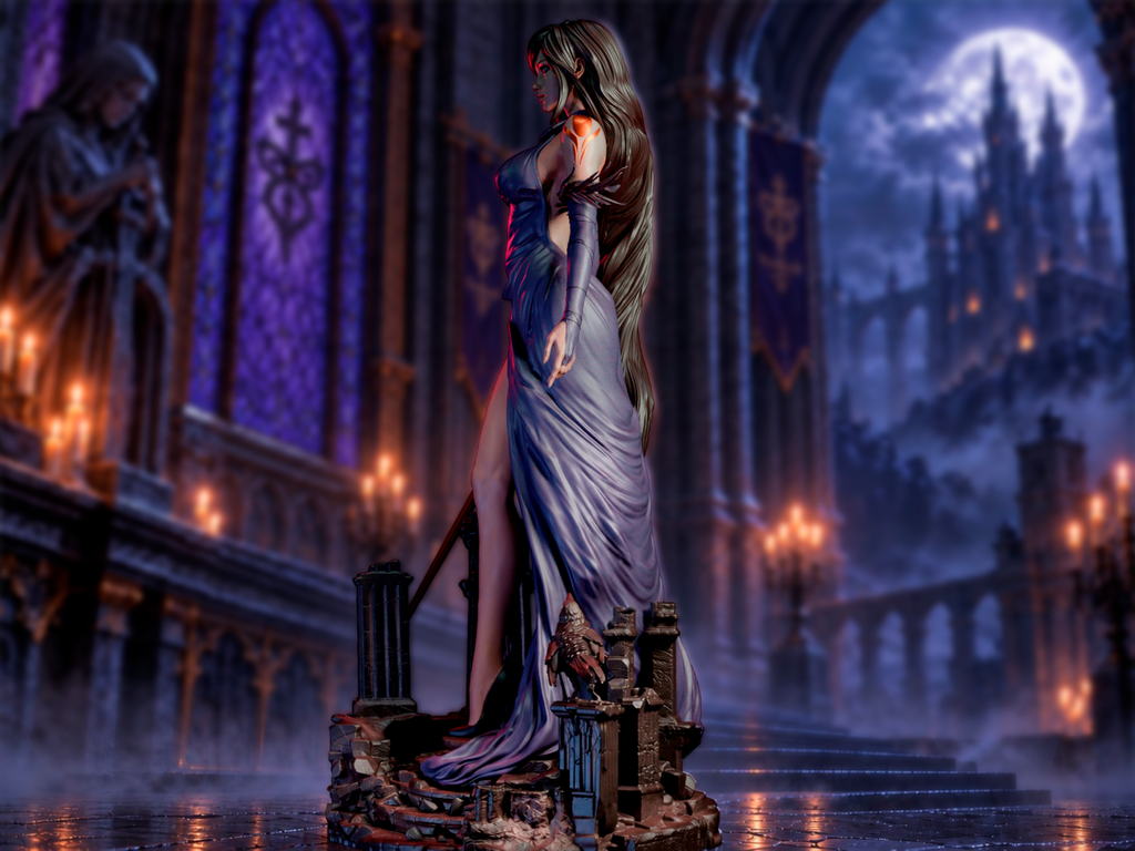 Glyph Of Vengeance - Maximum Detailed 16K Resin Statue