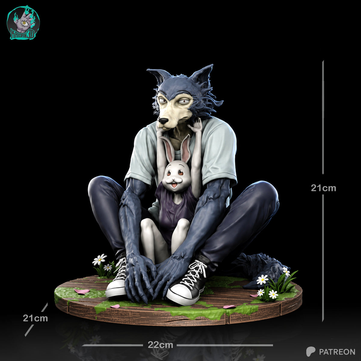 Fangs & Flowers - Maximum Detailed 16K Resin Statue