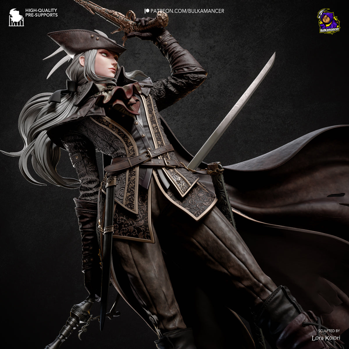 Scarlet Elegy - Maximum Detailed 16K Resin Statue