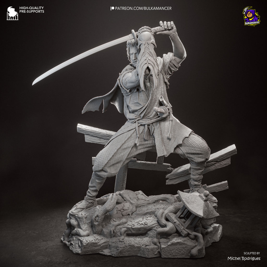 Blade Of The Oni - Maximum Detailed 16K Resin Statue