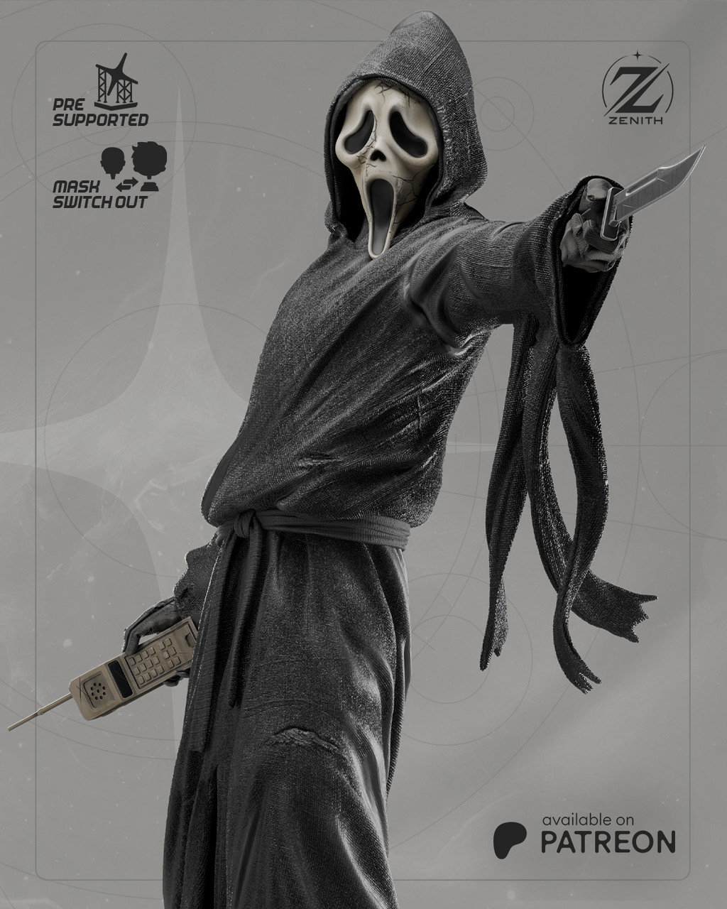 Death On The Line - Maximum Detailed 16K Resin Statue