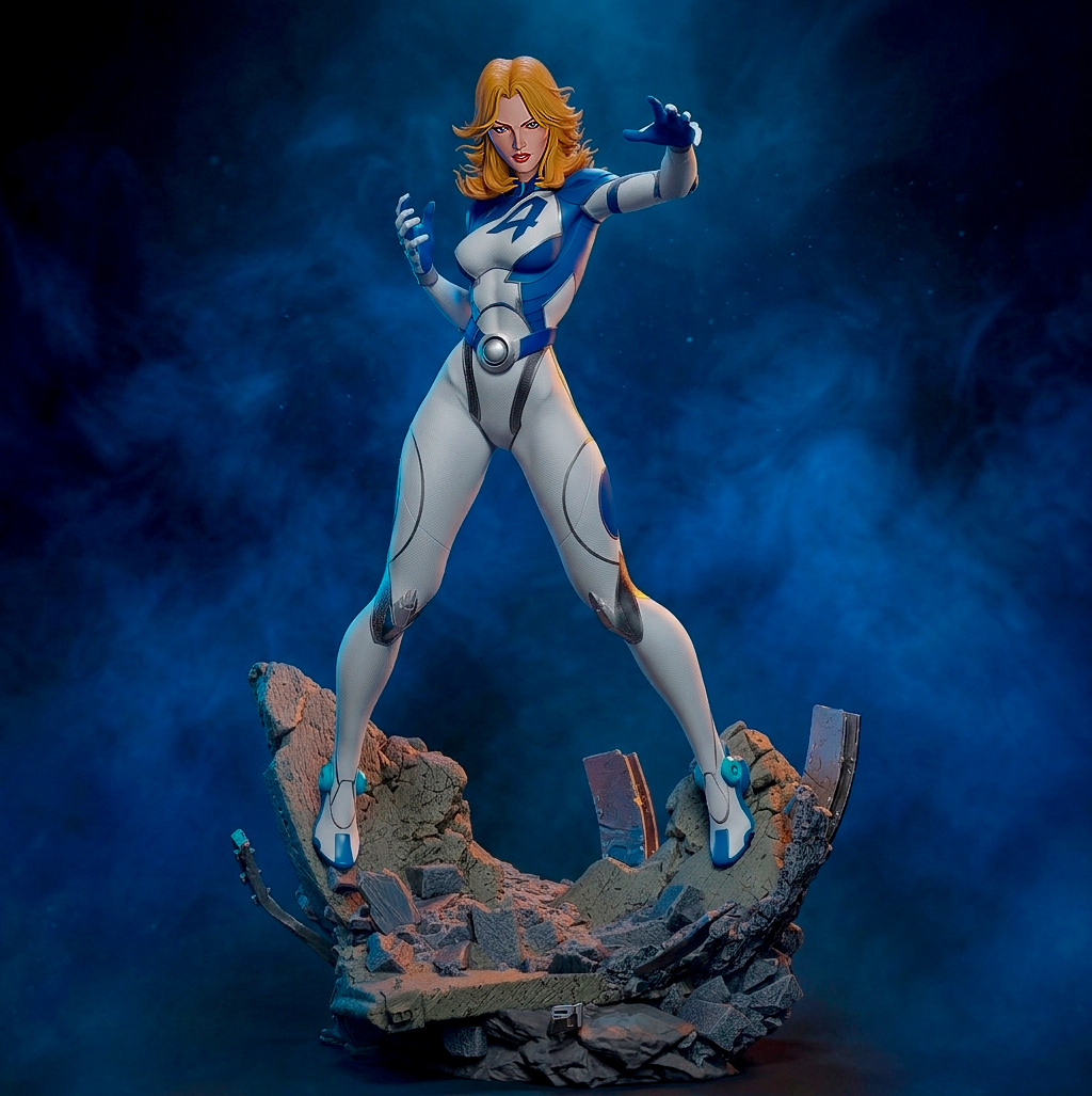 Hidden Radiance - Maximum Detailed 16K Resin Statue