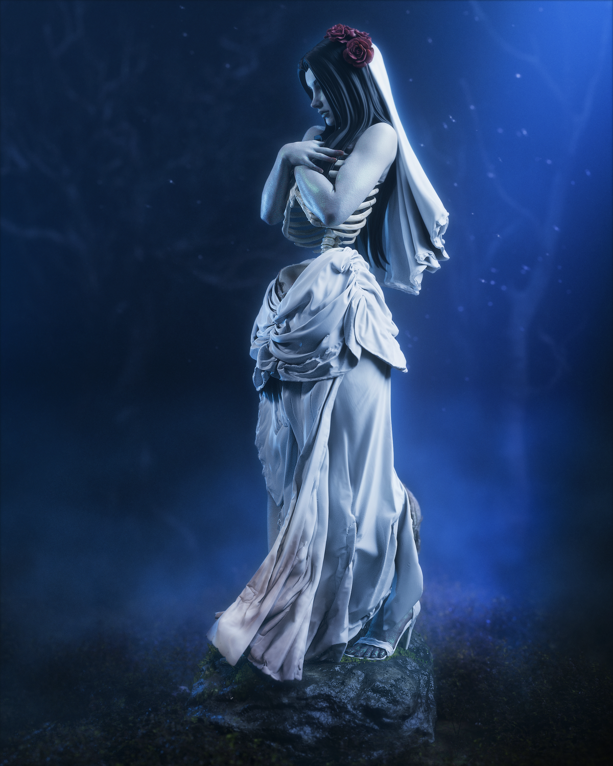 The Undead Bride - Maximum Detailed 16K Resin Statue
