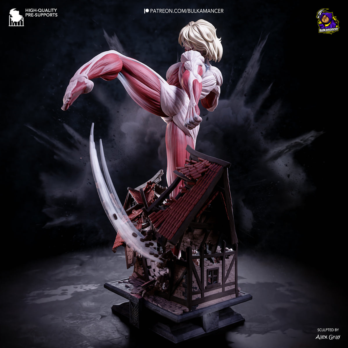 Hardened Fury - Maximum Detailed 16K Resin Statue