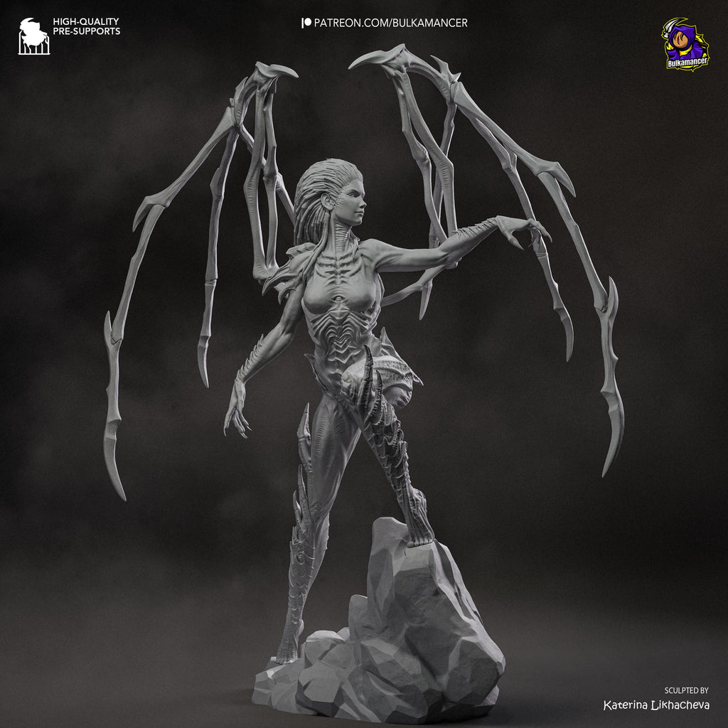 The Red Empress - Maximum Detailed 16K Resin Statue
