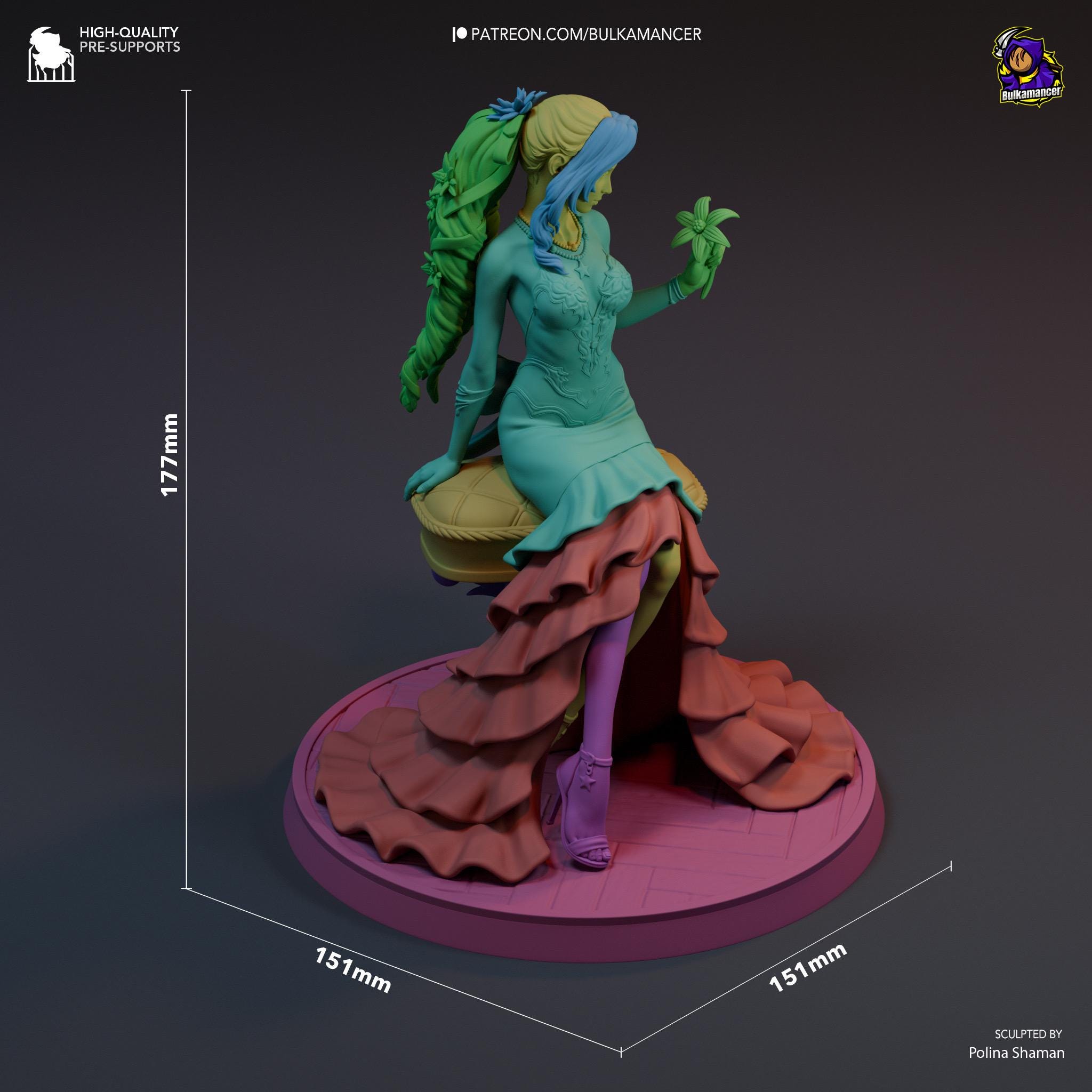 The Planet’s Voice - Maximum Detailed 16K Resin Statue