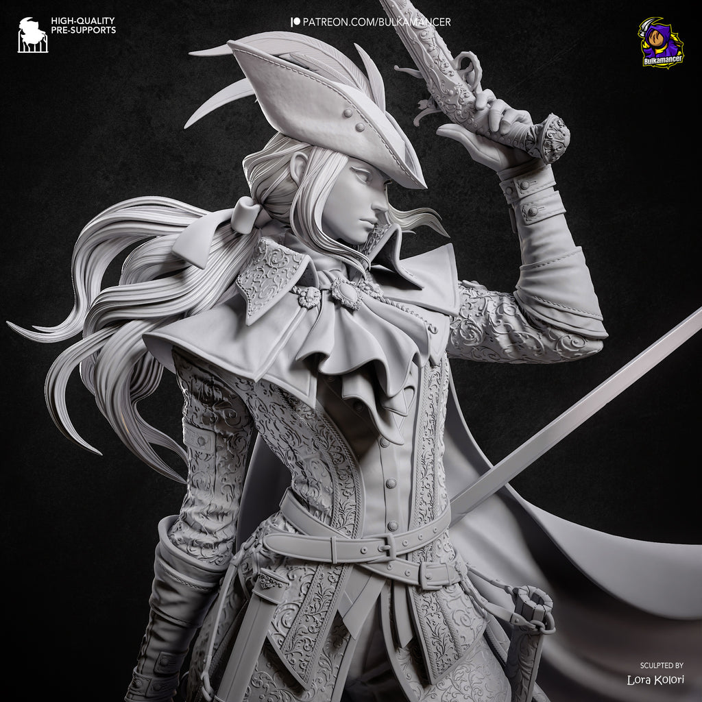 Scarlet Elegy - Maximum Detailed 16K Resin Statue