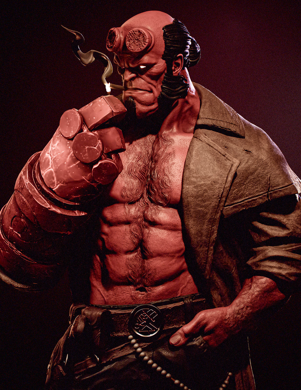 Doom’s Right Hand - Maximum Detailed 16K Resin Statue