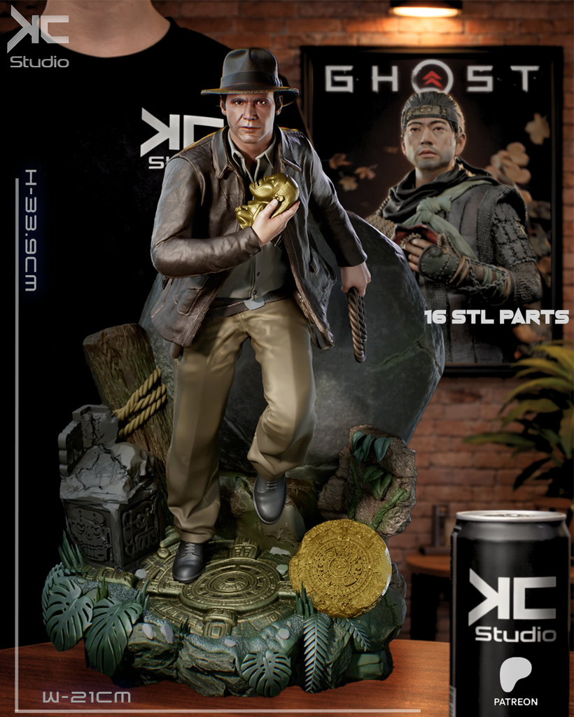 Relic Seeker - Maximum Detailed 16K Resin Statue