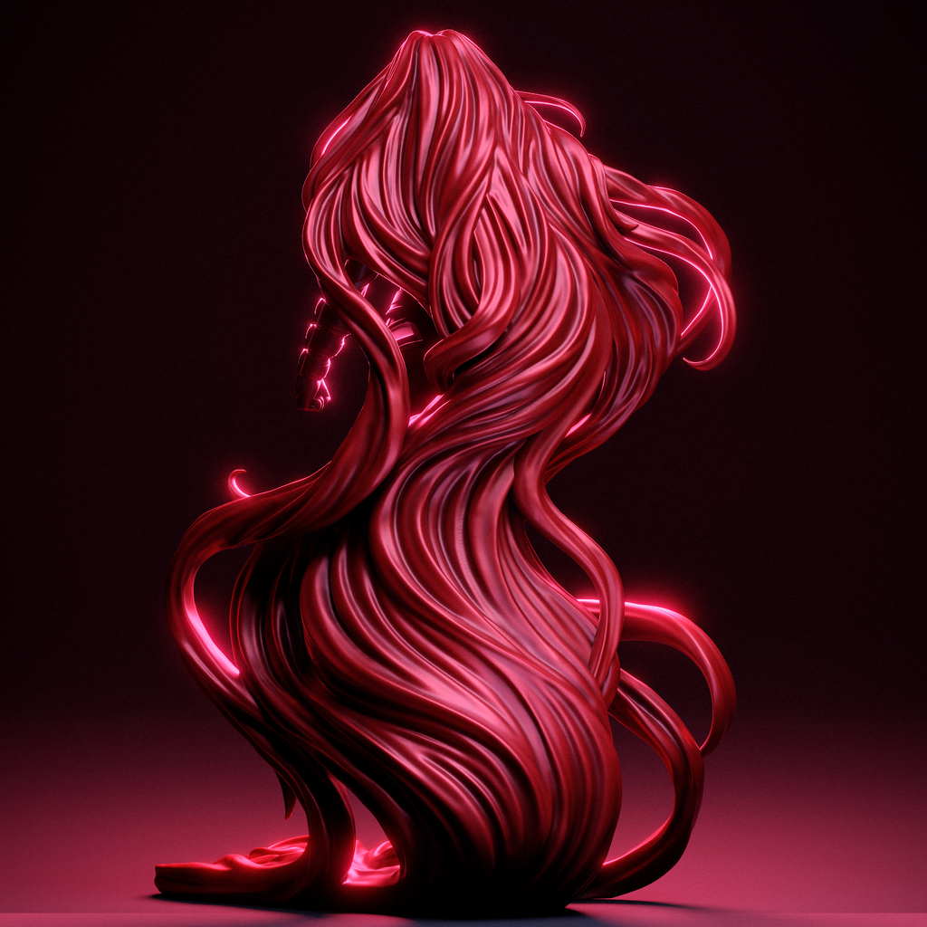 Crimson Crown - Maximum Detailed 16K Resin Statue