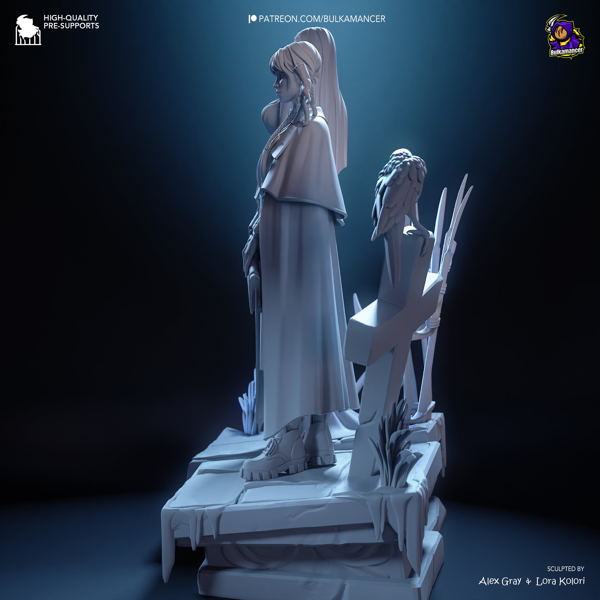 The Matron & The Maiden - Maximum Detailed 16K Resin Statue