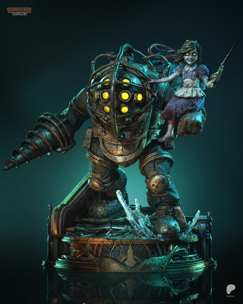 Bound By Rapture - Maximum Detailed 16K Resin Statue