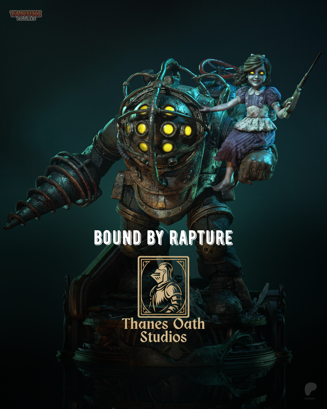 Bound By Rapture - Maximum Detailed 16K Resin Statue