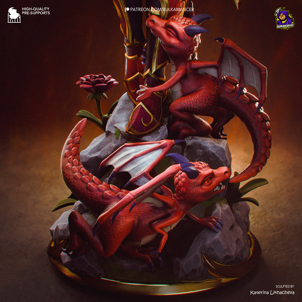 Heart Of The Dragon - Maximum Detailed 16K Resin Statue