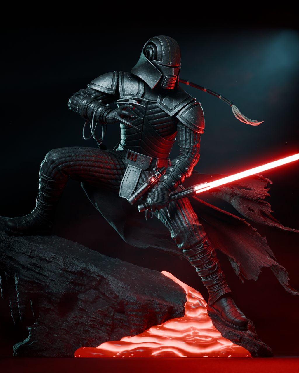 Unbound Force - Maximum Detailed 16K Resin Statue