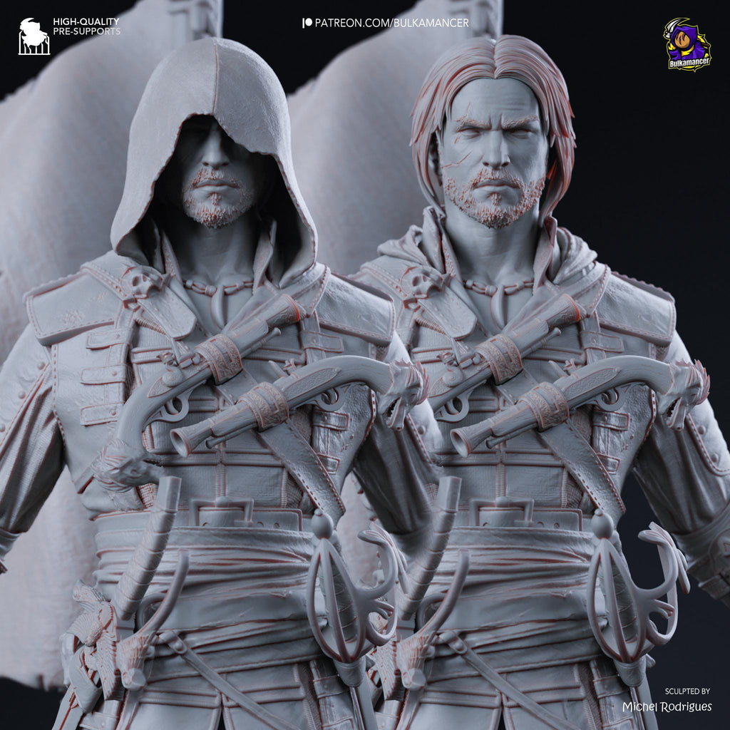 Deadliest Scourge Of The Seas - Maximum Detailed 16K Resin Statue