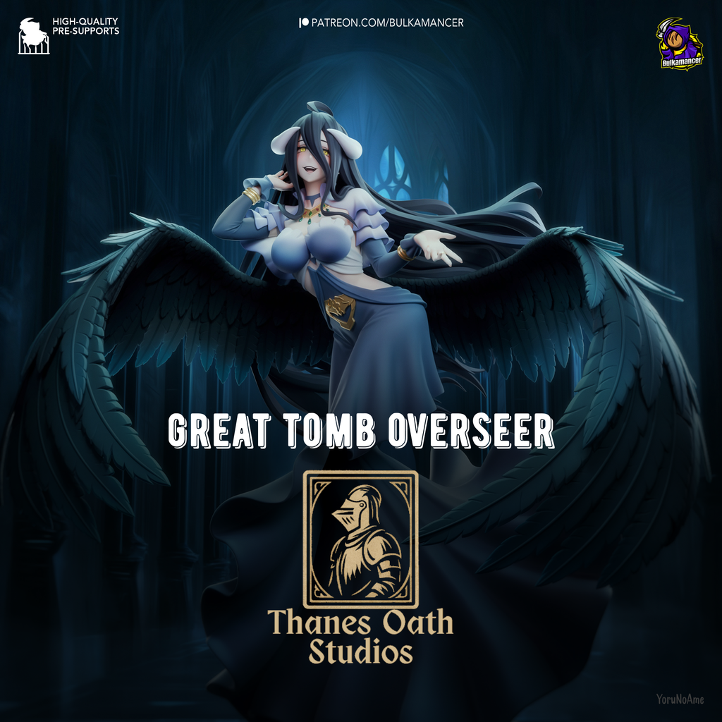 Great Tomb Overseer - Maximum Detailed 16K Resin Statue