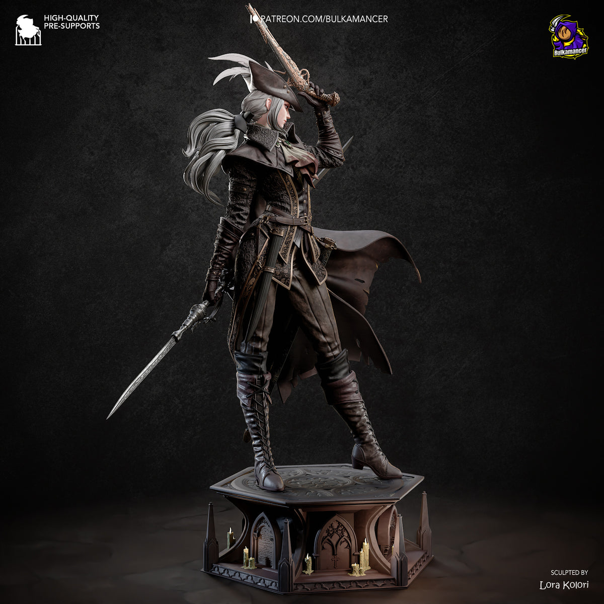 Scarlet Elegy - Maximum Detailed 16K Resin Statue